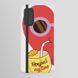 My Love Takes a Vacation Android Wallet Case