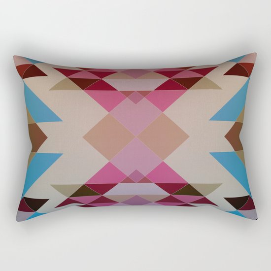 Abstract geometric I Rectangular Pillow