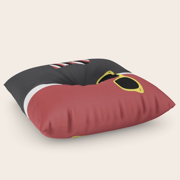 Hey You Bad Day Floor Pillow By Kittenblaine Society6
