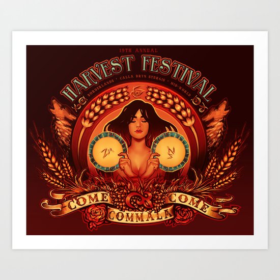 Come-Come-Commala Art Print