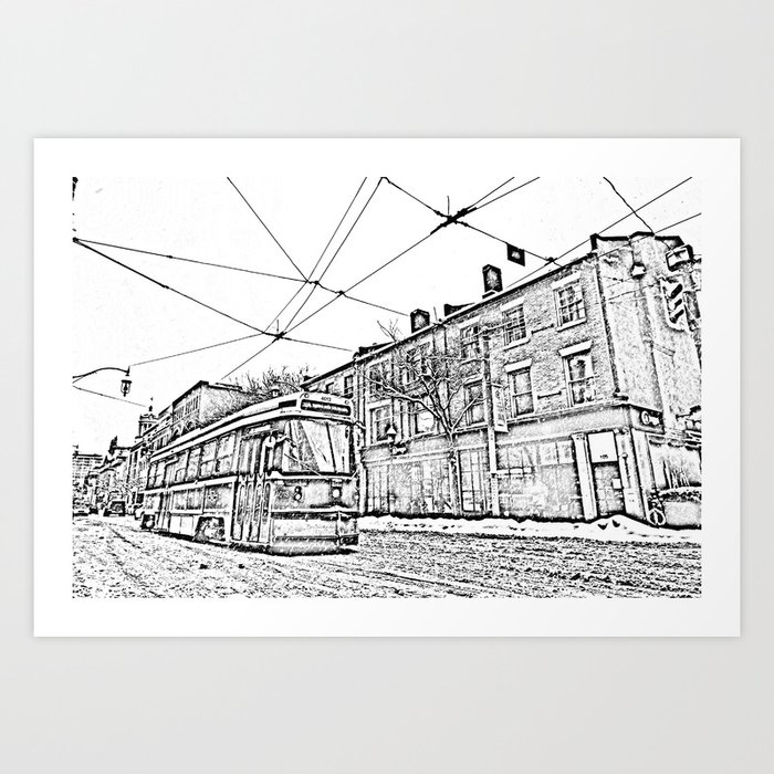 Ttc Toronto Photocopy Art Print By Lostonpurpose Society6