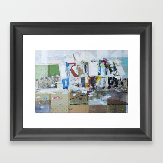 Under Fire Framed Art Print