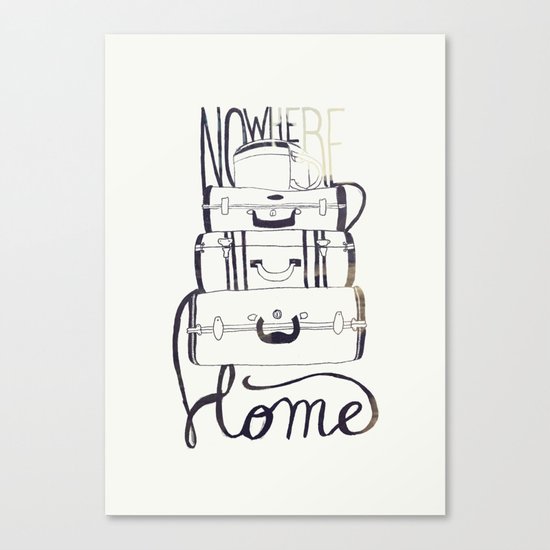 Nowhere Home Canvas Print