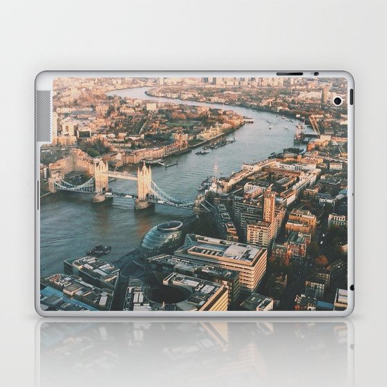 Top of the Shard Art Print  Laptop & iPad Skin