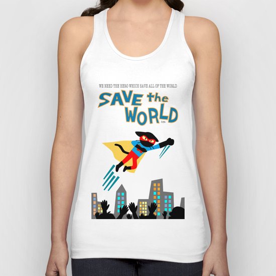Save the World Unisex Tank Top