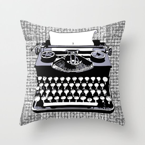 tyPOLOgy Throw Pillow