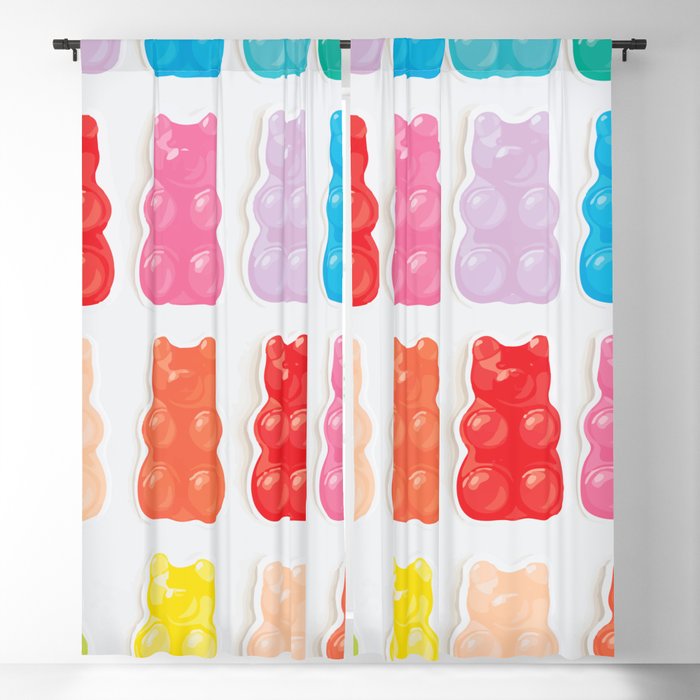 Gummy Bears Blackout Curtain