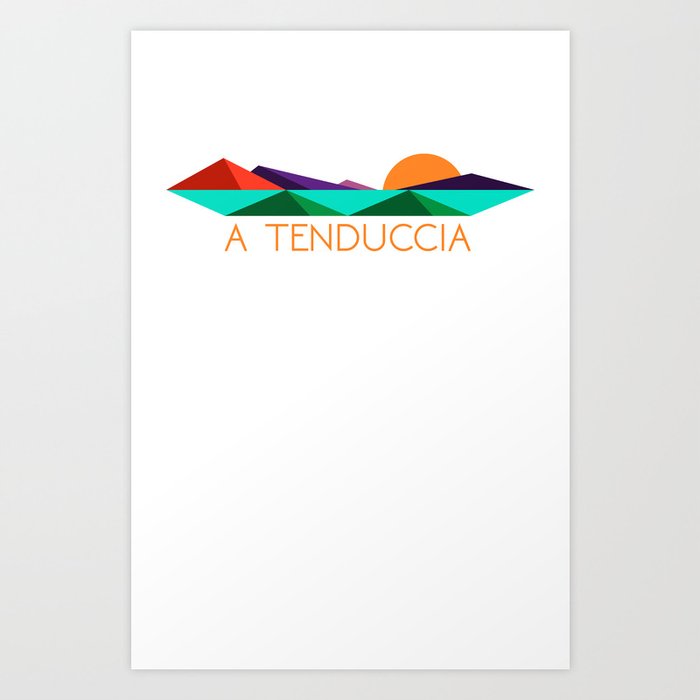 A tenduccia Art Print