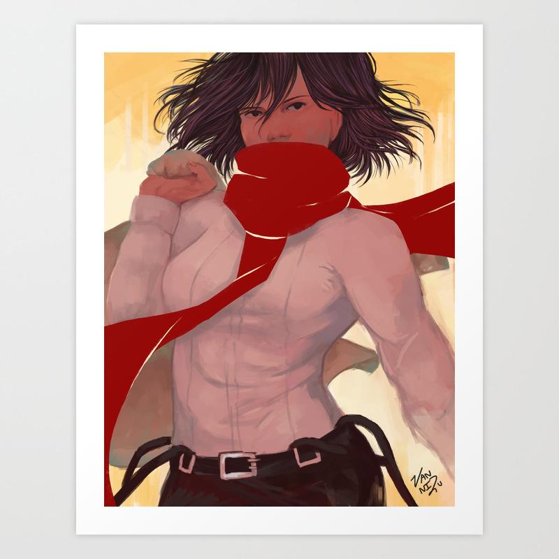 Mikasa Ackerman Art Print By Vanni2u Society6 View and download this 992x702 mikasa ackerman image with 89 favorites. mikasa ackerman art print by vanni2u