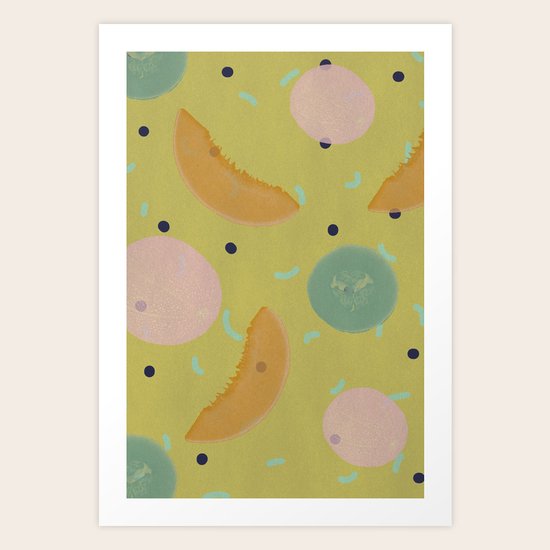 Cantaloupe Art Print