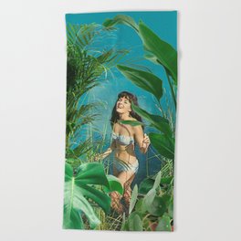 Jane of the Jungle Beach Towel