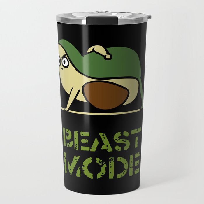 Beast Mode Avocado Travel Mug