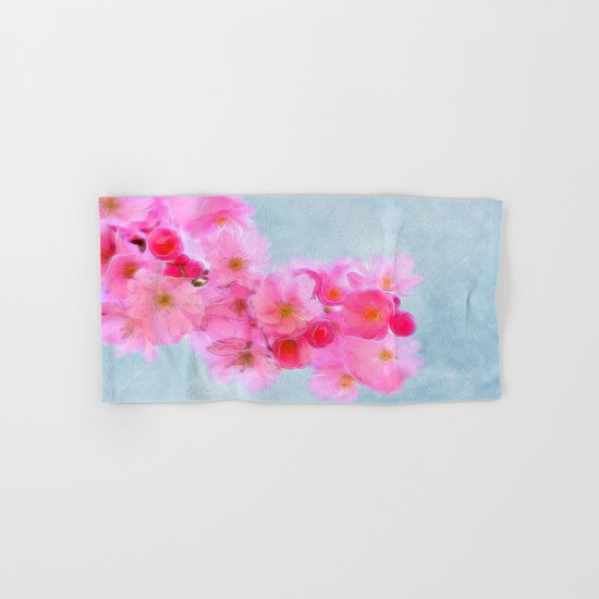 Cherry Blossom (in memory of Mackenzie) Hand & Bath Towel