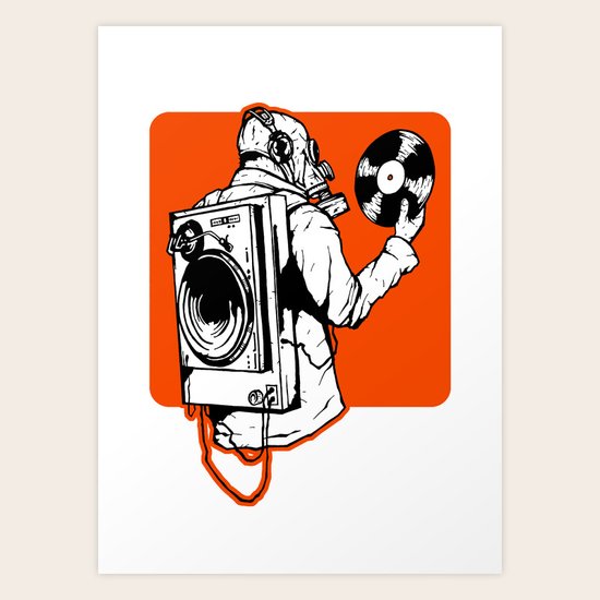 Spin Art Print