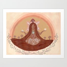 Grief and Gratitude Art Print