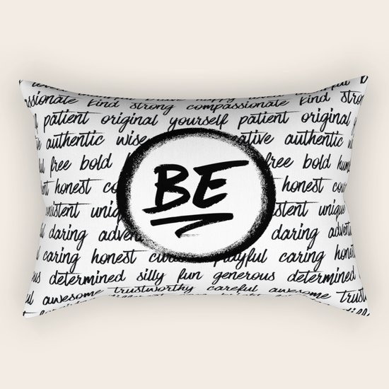 Be... Rectangular Pillow