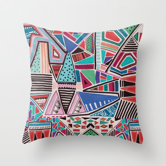JAMBOREE M O T I F Throw Pillow