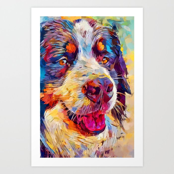 Bernese Mountain Dog 2 Art Print