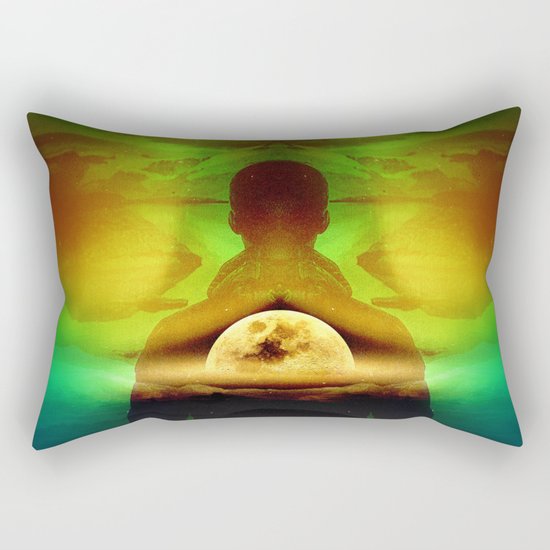 Lucid Dream of Isolation Rectangular Pillow