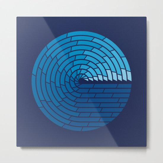 Almighty Ocean Metal Print