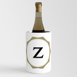 Vintage Letter Z Monogram Wine Chiller