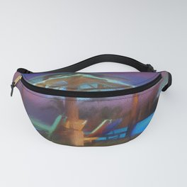 Tropical Nightscape Fanny Pack