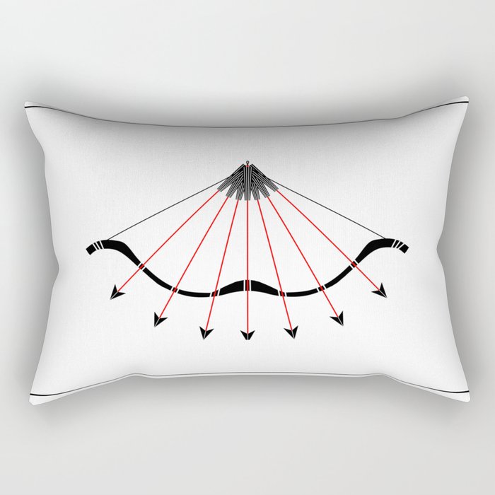 Quiver Rectangular Pillow