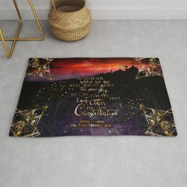 Constellation - The Star Touched Queen Rug