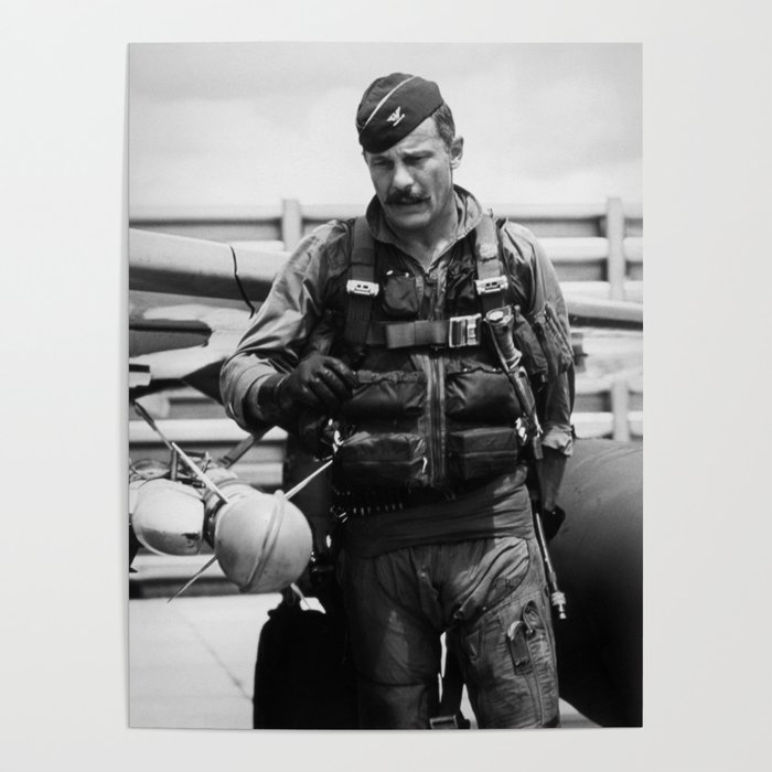 Colonel Robin Olds Poster