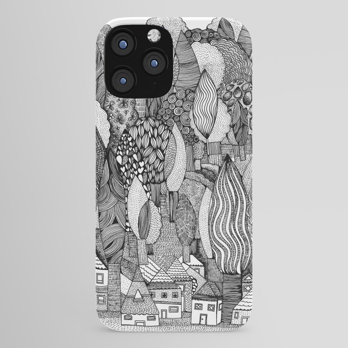Mysterious Village iPhone Case
