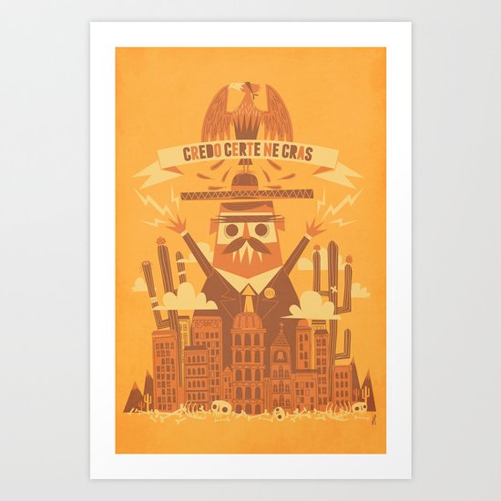 "Creo fielmente que no hay un mañana" Art Print