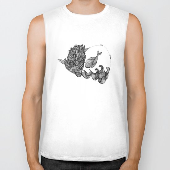 Whale of a Time Biker Tank