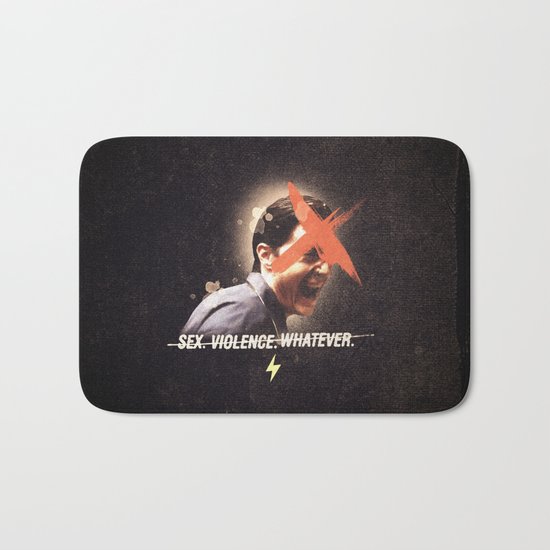 Black Mirror | Dale Cooper Collage Bath Mat
