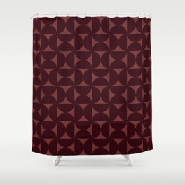 Patterned Geometric Shapes LXXXVI Shower Curtain