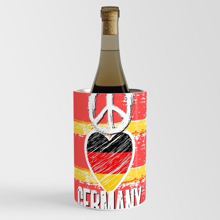 Peace, Love, Germany Wine Chiller