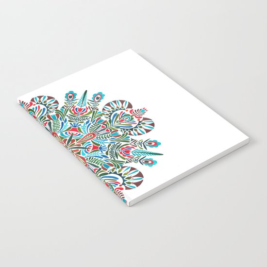 The middle of the Earth mandala Notebook