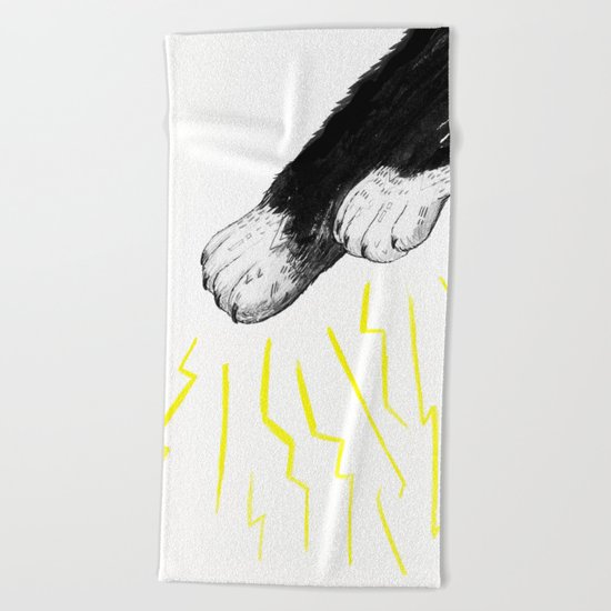 Magic Paws Beach Towel