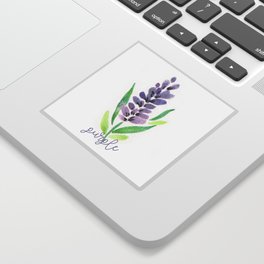 Purple flowers Sticker