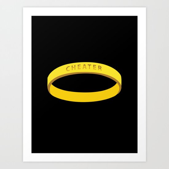 Cheater Art Print