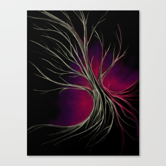 Fallen Tree Canvas Print