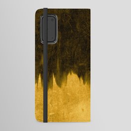 Black Amber Smear Android Wallet Case