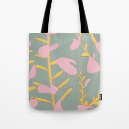 Tropical Jungle Collage Tote Bag