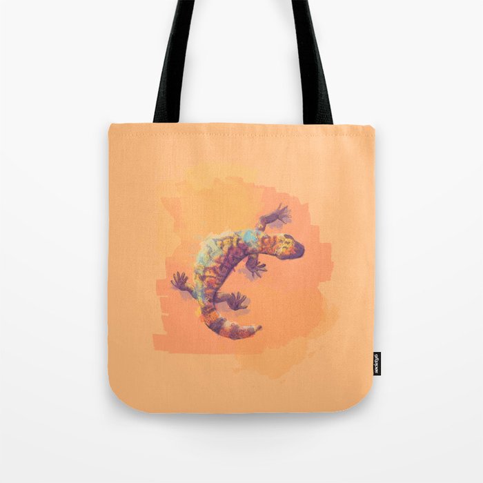 Sculpted By The Sand - Gila Monster Tote Bag