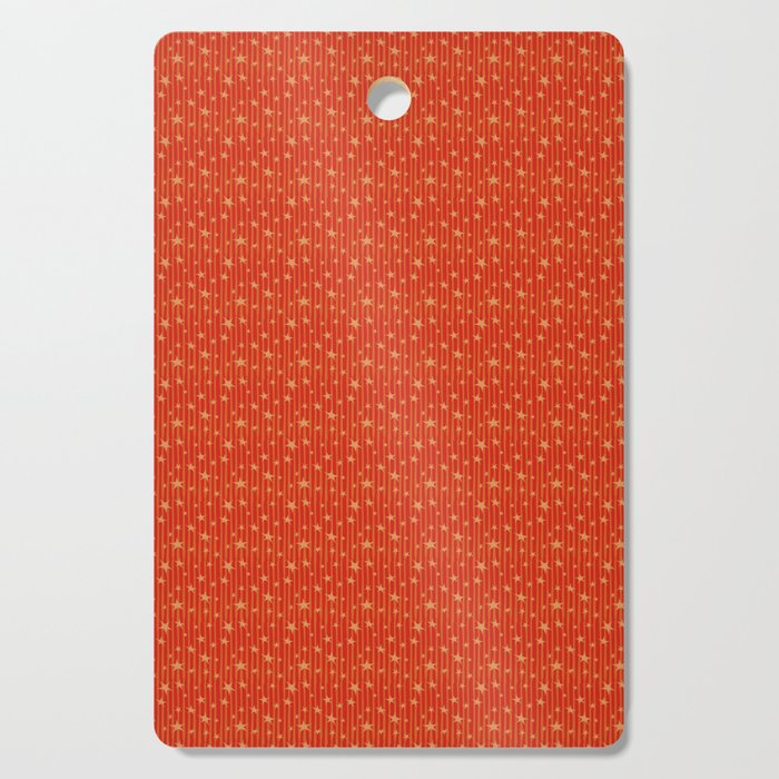 children's pattern-color pantone-solid color-red Cutting Board