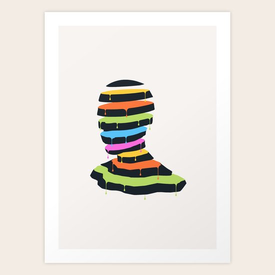 Mr. Sliced Art Print
