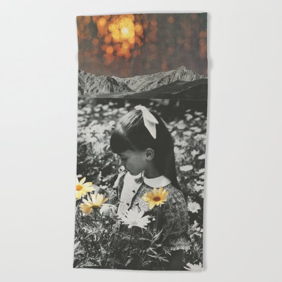 Lights Beach Towel