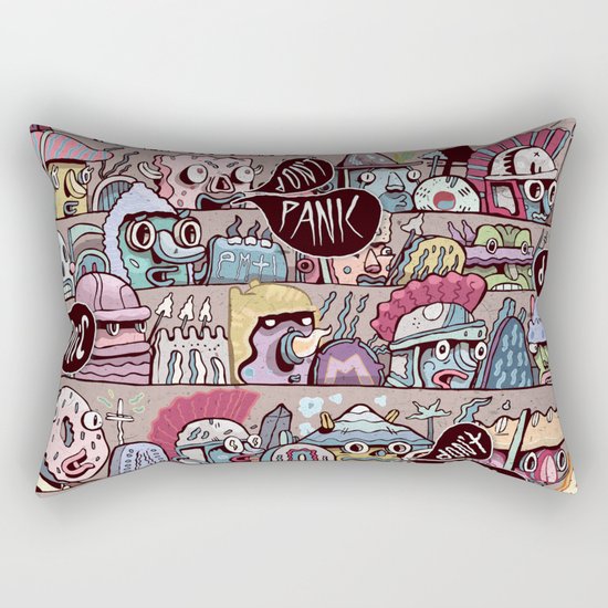 Don't Panic (Resist) Rectangular Pillow