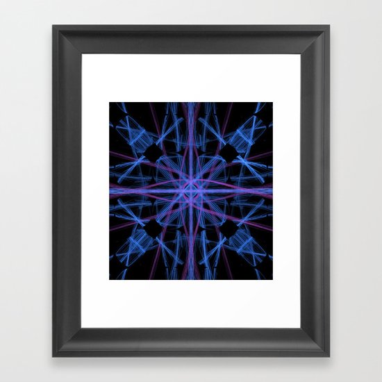 Crossing Currents Framed Art Print