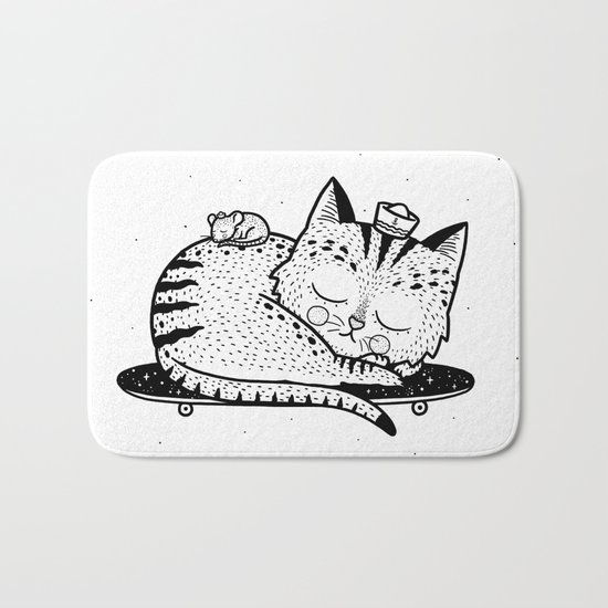 Scat or Die Bath Mat