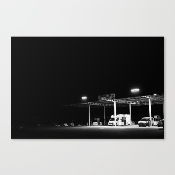 Fuel Station Canvas Print
